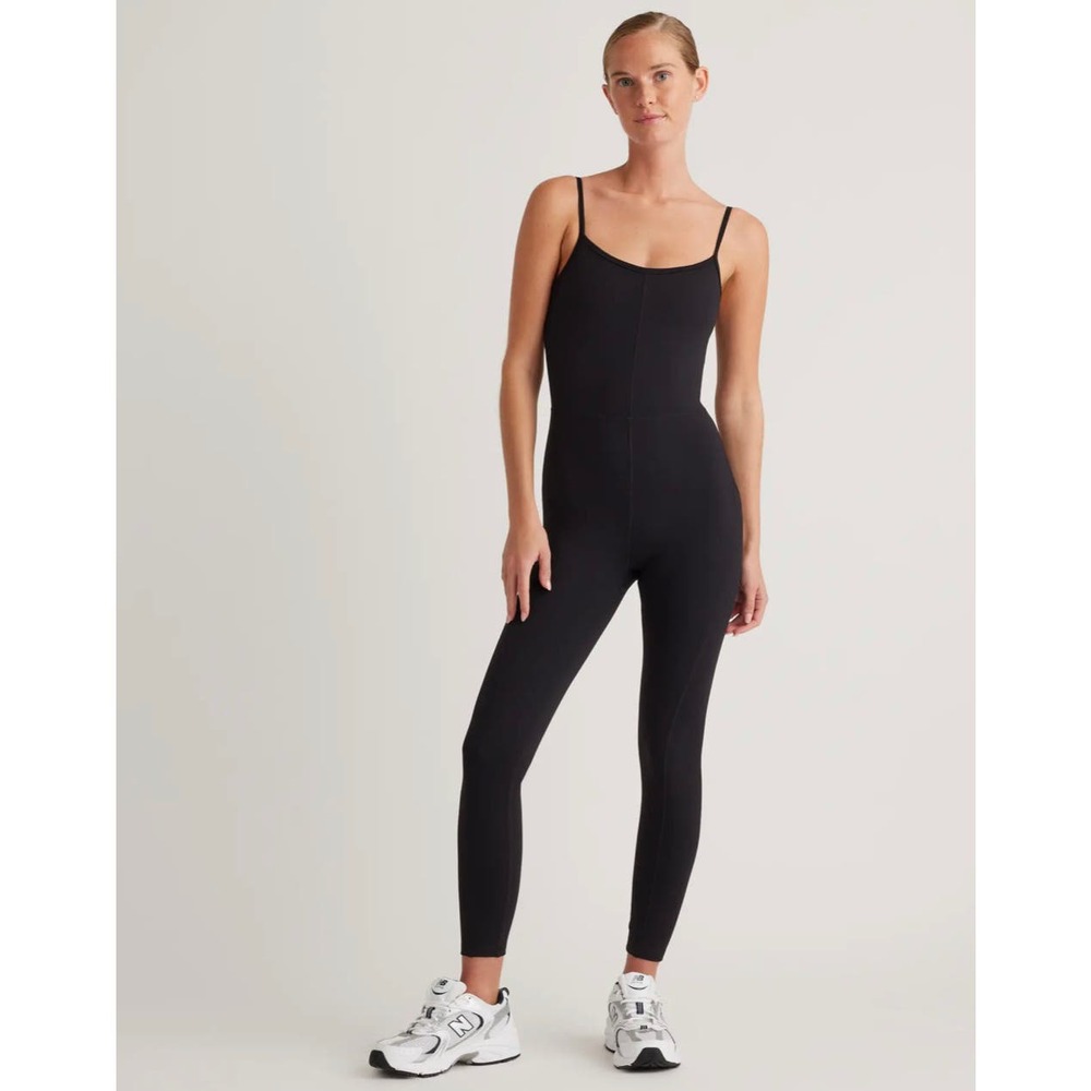 Quince black jumpsuit